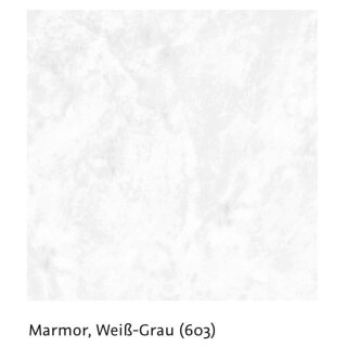 Strukturoberfl&auml;che, Marmor, wei&szlig;-grau (603)