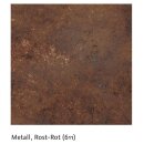 Strukturoberfläche, Metall, rost-rot (611)