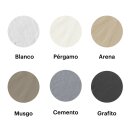 Doccia Pizarra Mineralguss Wandverkleidung, verschiedene Gr&ouml;ssen und Farben
