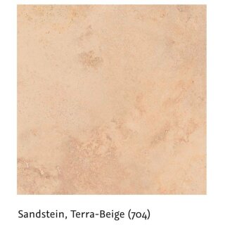Hochglanz-Oberfl&auml;che, Sandstein, Terra-beige (704)
