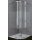 Doccia Wells Duschkabinen Eck-Abtrennung mit zwei Schiebet&uuml;ren und zwei Fixteilen, 90cm, H:195cm, chrom, Glas klar