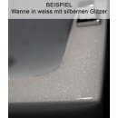 Rechteck-Badewanne Zenpool Model Leandra, 170x75cm, RAL Farbe nach Wunsch