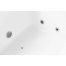 ASTRA O HYDRO-AIR Whirlpool Badewanne, 165x75x48cm, weiss
