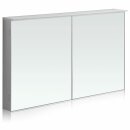 Schr&ouml;der Aluminiumspiegelschrank Aurora H 700 x 1200...