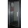 Euroshowers Door - 1-teilige Dreht&uuml;r Duschkabine, 88,0-90,0cm, Aluminium eloxiert, Klarglas, mit 20mm Schlauchdichtung