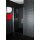 Euroshowers Door - 1-teilige Dreht&uuml;r Duschkabine, 99,5-102,0cm, Aluminium eloxiert, Klarglas, mit magnetischem Profil