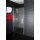 Euroshowers Door - 1-teilige Dreht&uuml;r Duschkabine, 99,5-102,0cm, Aluminium eloxiert, Klarglas, mit magnetischem Profil